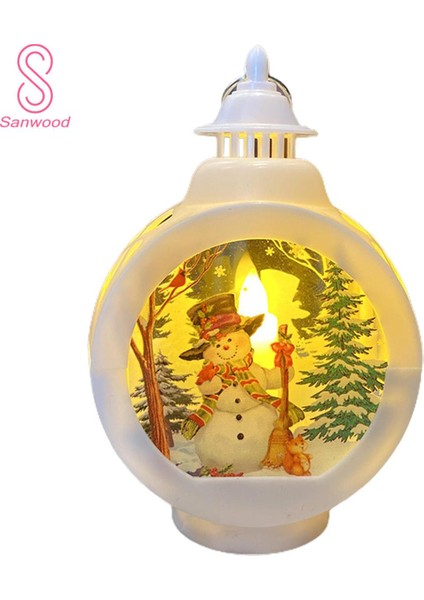 Gece Lambası Göz Kamaştırmayan LED Fener Masaüstü Lambası Asılı Dekorasyon (Yurt Dışından)