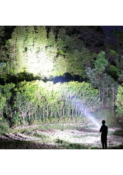 Açık Kamp Için Taşınabilir El Feneri USB Şarj Edilebilir Aydınlatma El Feneri (Yurt Dışından) fırsatları