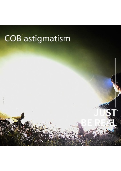 USB Şarj Edilebilir LED Far Güçlü Cob Far El Feneri Torch Su Geçirmez Dere (Yurt Dışından) fırsatları