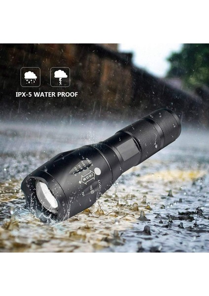 【eğlenceli Canlı】 Güçlü T6 LED El Feneri Süper Parlak Alüminyum Alaşımlı Taşınabilir Torch USB Şarj Edilebilir Açık Kamp Taktik Flaş Işığı (Yurt Dışından) indirimleri