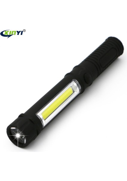 Mini Taşınabilir Fenerler 1000 Lümen Çalışma Muayene Meşaleleri LED Çok Fonksiyonlu Bakım El Feneri Manyetik Tabanı-Manyetikli (Yurt Dışından)