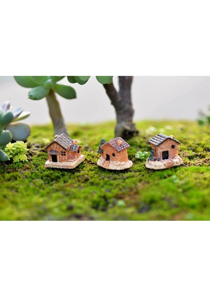 3x3 Parça Mikro Peyzaj Mini Reçine Bonsai Bahçe Dıy Dekor Ev Heykeli (Yurt Dışından) modelleri