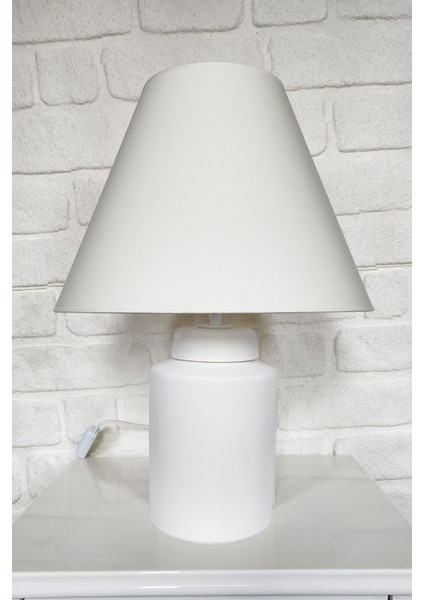 Vintage Seramik Abajur Silindir fiyatları