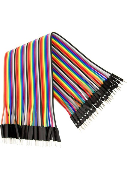 40 Pin Erkek - Erkek Jumper Kablo - 20cm