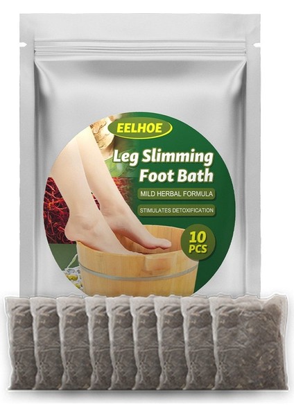 10 Adet Ayak Banyosu Çantası Lenfatik Drenaj Zencefil Ayak Islatma Tozu Ayak Spa Paketleri (Yurt Dışından) fiyatları