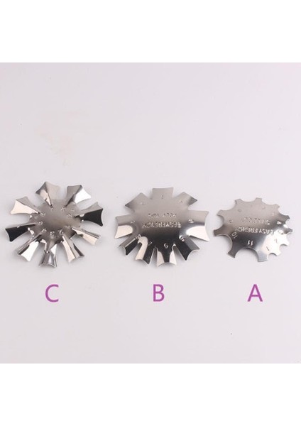 1pc Fransız Kesim Tırnak Stencil Kesici Giyotin Clipper Çok Boyutlu Dosyalar Poli Ipuçları Jel Manikür Aracı (Yurt Dışından) fiyatları