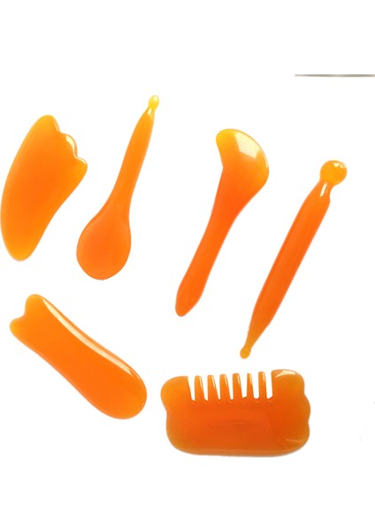 Çin Gua Sha Kazıma Masaj Aletleri Seti El Yapımı Guasha Kazıyıcı Kurulu Fiziksel (Yurt Dışından)