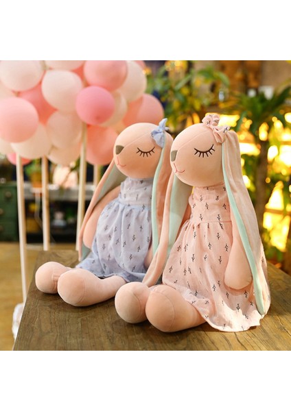 Sıcak Sevimli Karikatür Uzun Kulaklar Bebek Bebek Yumuşak Peluş Oyuncaklar Çocuklar Için Uyku Arkadaşı Dolması Peluş Hayvan Oyuncaklar Bebekler (Yurt Dışından) modelleri