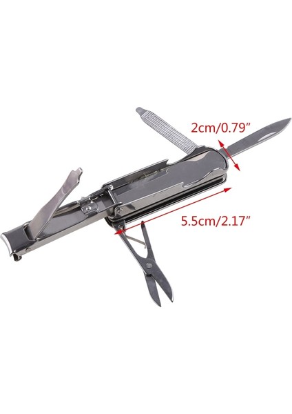 5-In-1 Paslanmaz Tırnak Makası Ultra Keskin Tırnak Ayak Tırnağı Makası Düzelticiler Manikür Aletleri Yetişkin Ofis Ev Için (Yurt Dışından) fiyatları