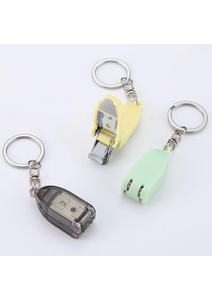 Şeker Renk Mini Paslanmaz Çelik Katlanabilir El Ayak Tırnak Makası Kesici Anahtarlık Kesici Giyotin Gümüş Tırnak Sanat Aracı (Yurt Dışından) fiyatları