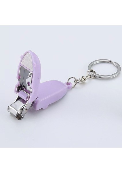 Şeker Renk Mini Paslanmaz Çelik Katlanabilir El Ayak Tırnak Makası Kesici Anahtarlık Kesici Giyotin Gümüş Tırnak Sanat Aracı (Yurt Dışından) modelleri