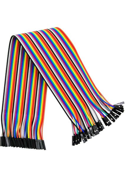 40 Pin Dişi - Dişi Jumper Kablo - 30cm