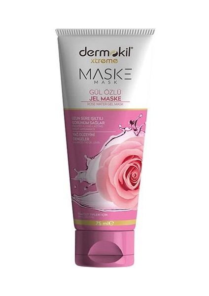 Gül Özlü Jel Yüz Maskesi 75 Ml