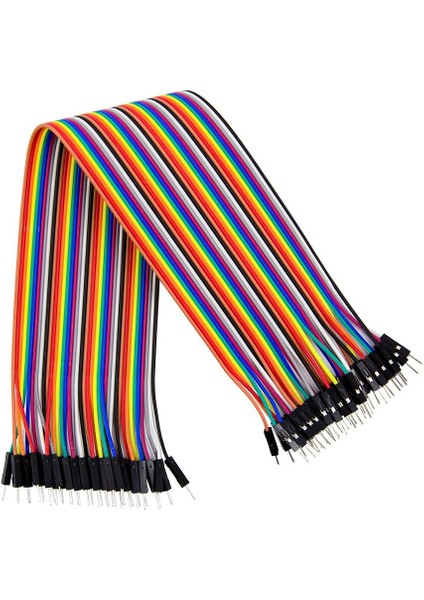 40 Pin Erkek - Erkek Jumper Kablo - 30cm