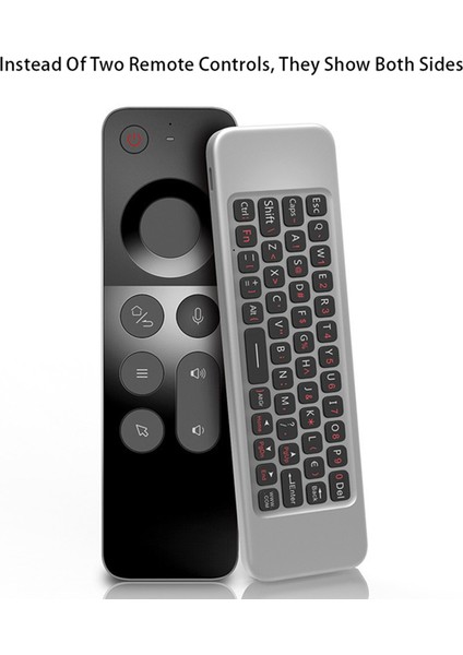 Kablosuz Mini Air Mouse Klavye Akıllı Sesli Uzaktan Kumanda (Yurt Dışından) indirimleri