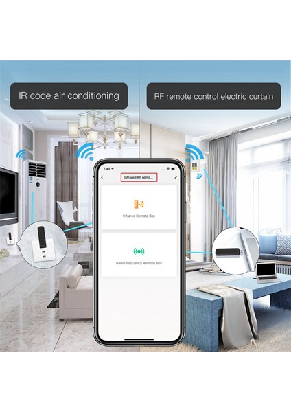 Tuya Akıllı Rf Ir Klima Için Uzaktan Kumanda Wifi USB Gücü (Yurt Dışından)
