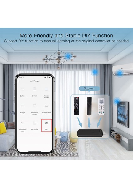 Tuya Akıllı Rf Ir Klima Için Uzaktan Kumanda Wifi USB Gücü (Yurt Dışından)
