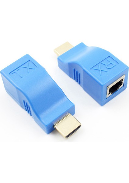 RJ45 Lan Ağ Uzatma Verici Alıcısına 2x HDMI Genişletici (Yurt Dışından)