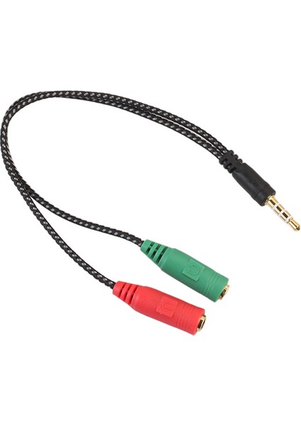 Kulaklık Adaptörü, Ayırıcı (3,5 mm Stereo Erkek - 2 x 3,5 mm Kadın) (Yurt Dışından)