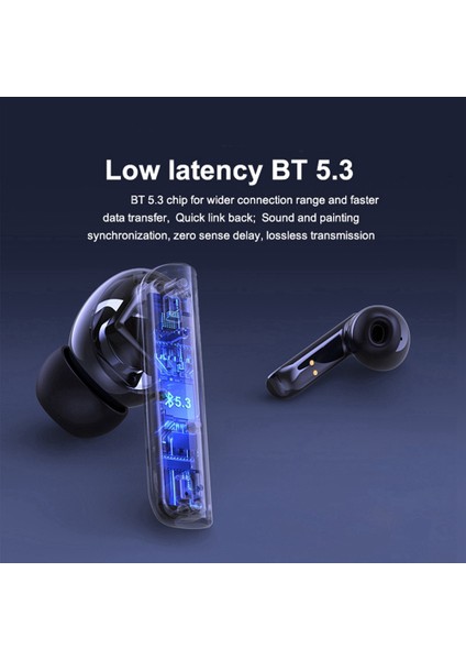 Anc Kablosuz Bluetooth Kulaklık Gürültü Engelleme, Siyah (Yurt Dışından) indirimleri