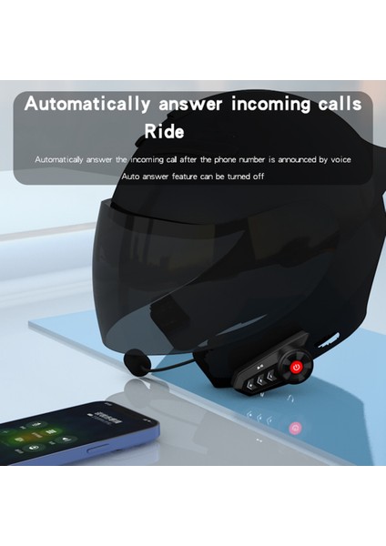 Motosiklet Kaskı Kulaklık Bluetooth 5.0 Kablosuz Kulaklık A (Yurt Dışından) modelleri