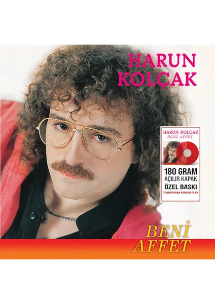 PLAK - Harun Kolçak / Beni affet (Kırmızı Transparan LP) (PLAK)