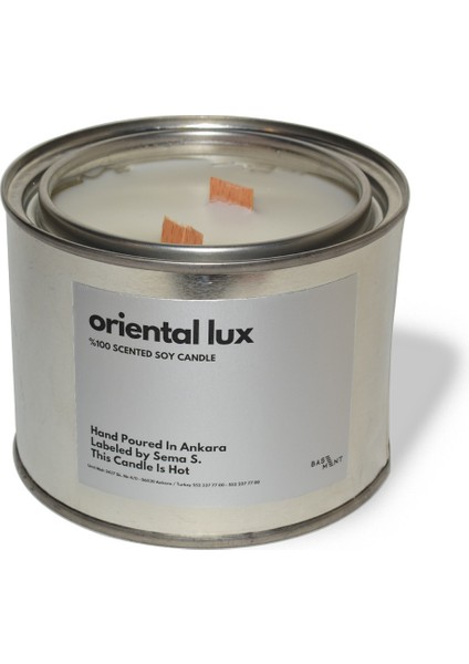 : Kokulu Soya Mum : 600 gr : Oriental Lux