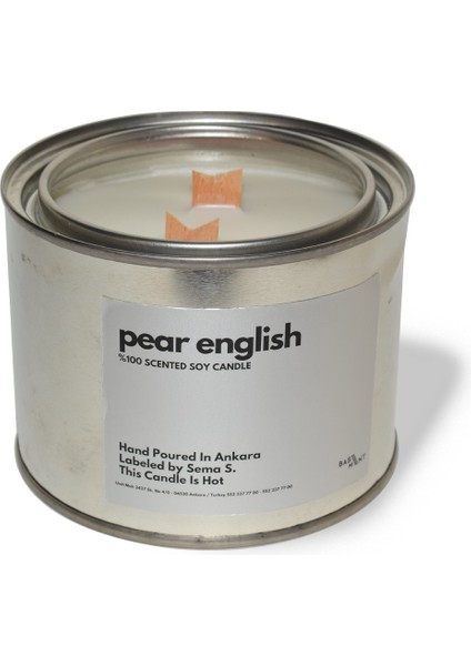 : Kokulu Soya Mum : 600 gr : Pear English