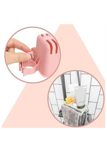 Buffer&reg; Musluğa Takılan Sünger Havlu Askılı Sabun Hazneli Mutfak Banyo Lavabo Düzenleyici Organizer