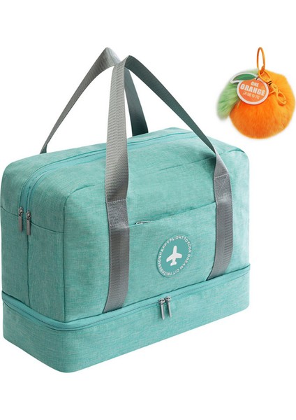 Ong Orange Bölmeli Spor Çanta - Mavi (Yurt Dışından)