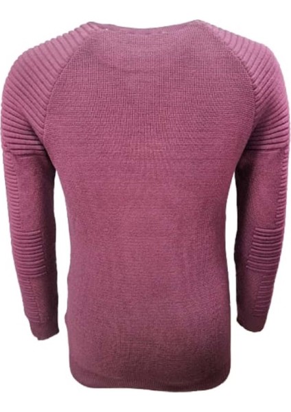 C3733 Erkek Basic Triko Bisiklet Yaka Ince Kazak - C3733 - Bordo - ST00808-BORDO-XXL modelleri