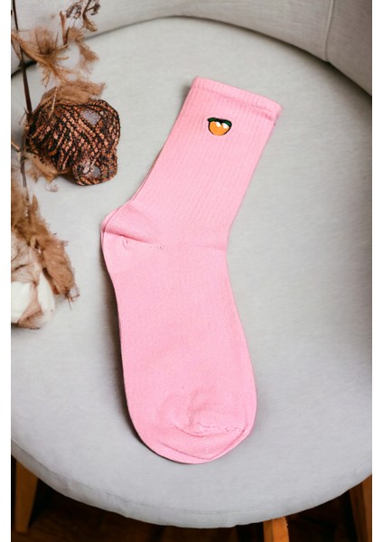 Kadın Nakışlı 1 Çift Soket Çorap modelleri