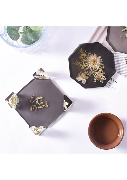 15 Adet Coaster Reçine Kalıpları Silikon, Yuvarlak Kare Sekizgen Şekilli Tutucu Kalıpları ile Coaster Kalıpları, Coaster Silikon Kalıpları (Yurt Dışından) fırsatları