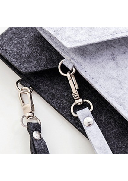 Koyu Gri 1 Pc Basit A4 Büyük Kapasiteli Belge Çanta Pedi Iş Evrak Çantası Dosya Klasörleri Kimyasal Keçe Dosyalama Ürünleri (Yurt Dışından) fırsatları