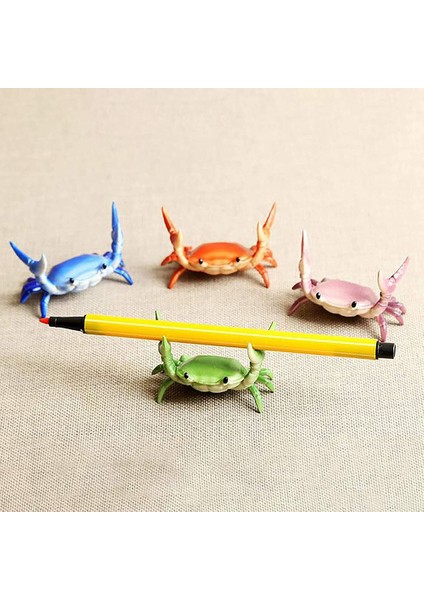 Japon Sevimli Yengeç Kalem Tutucu Halter Yengeçler Kalem Tutucu Braketi Depolama Rafı Hediye Kırtasiye B (Yurt Dışından) modelleri