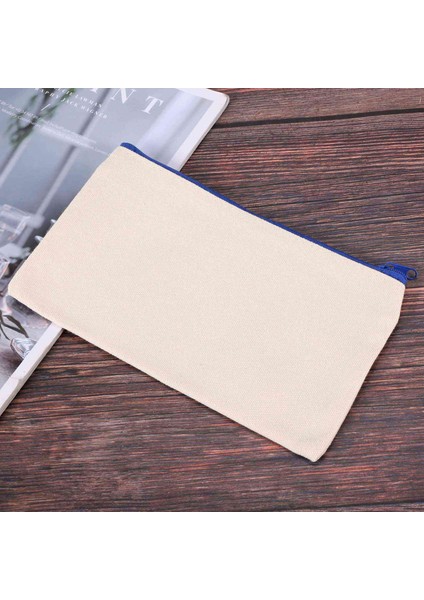 40 Adet Kanvas Kozmetik Çantası Kanvas Fermuarlı Çanta Kalem Kutusu Dıy Seyahat El Yapımı Çanta Dıy Zanaat Okul Renkli Fermuarlı (Yurt Dışından) modelleri