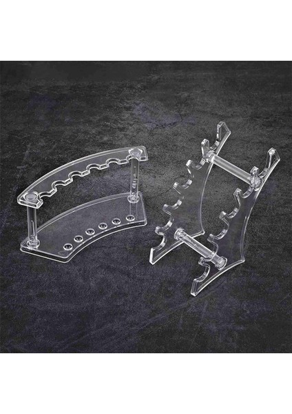 4 Adet Kalemlik Ekran Standı Kalem Plastik Standlar Şeffaf Kalem Rafı Organizatör Tırnak Fırçası Tutucu Makyaj Fırçası Için Standı (Yurt Dışından) fırsatları