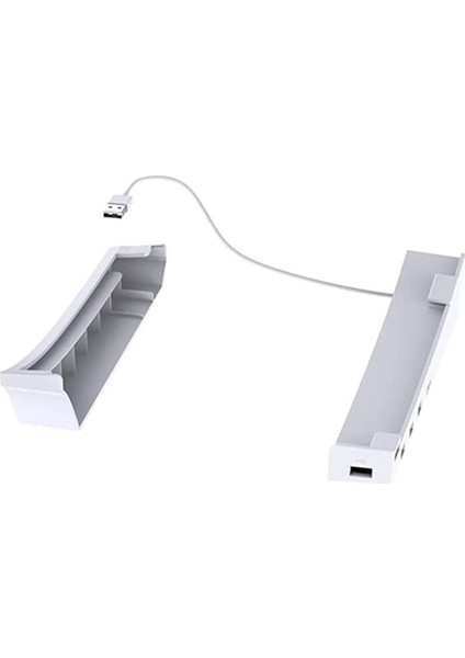 Disk ve Dijital Sürüm Için 4 USB Uzantılı Yatay Stand, Kabin Konsolu Yerleştirme Tutucusu (Yurt Dışından)