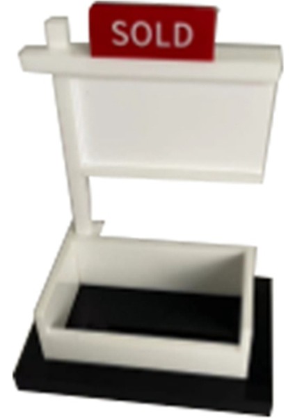 Emlakçı Iş Masaüstü Için Emlak Kartvizitlik Ekranı, Kartvizit Saklama Kutusu Dekorasyonu (Yurt Dışından)