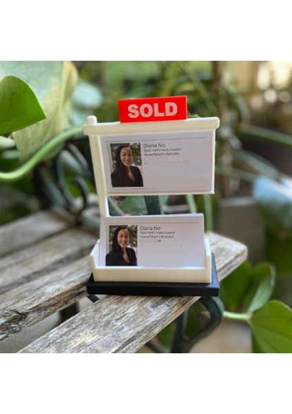 Emlakçı Iş Masaüstü Için Emlak Kartvizitlik Ekranı, Kartvizit Saklama Kutusu Dekorasyonu (Yurt Dışından) fırsatları