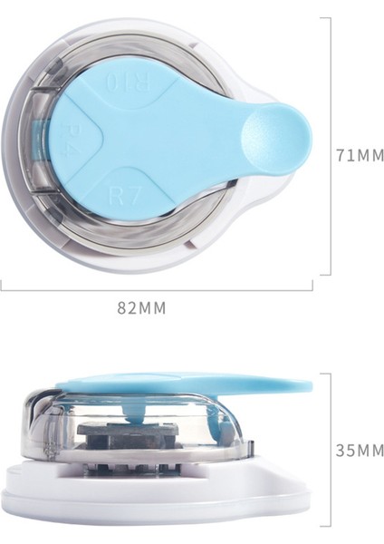 3 Yollu Köşe Yuvarlama Yumruk Kesici Aracı Kağıt El Sanatları Zarf Ev Yapımı Için Sanat El Sanatları Dıy Projeleri Pembe (Yurt Dışından)