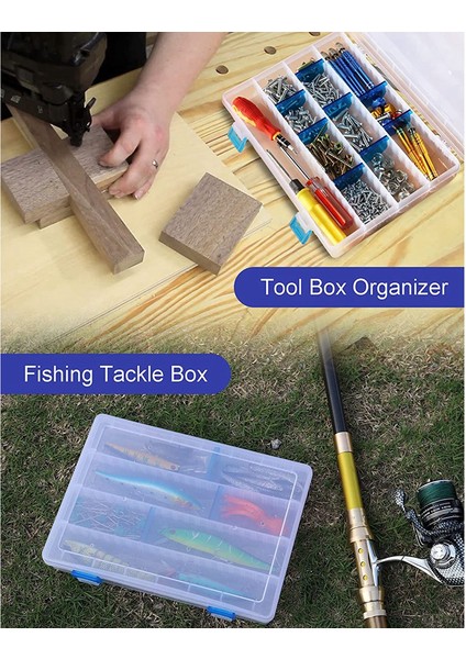 Mücadele Kutusu Snackle Kutusu Konteyner Boncuk Organizatör Bölme Organizatör Kutusu Saklama Kutusu Mavi Bölücüler Mücadele Tepsisi (Yurt Dışından) fırsatları