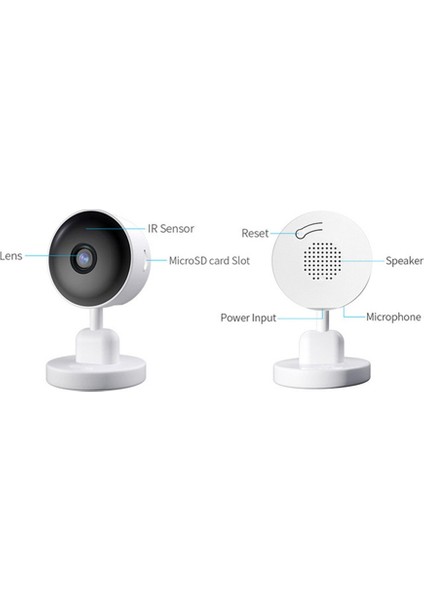 Iç Mekan Wifi Tuya Kamera, Bebek Monitörü, Akıllı Yaşam Ev Güvenliği Kablosuz Mini Kamera, Ip Cctv, Iki Yönlü Ses Abd Tak (Yurt Dışından) modelleri