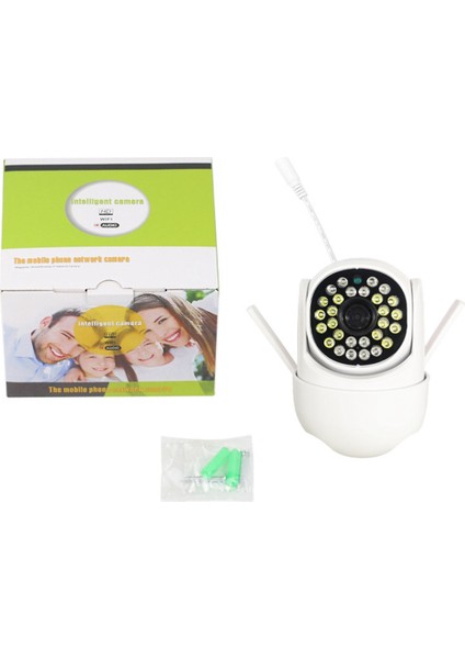 Ip Kamera Dış Mekan Gece Görüşü Aı Insan Algılama 1080P Ptz Kapalı Devre Kablosuz Kamera-Ab Tak (Yurt Dışından)