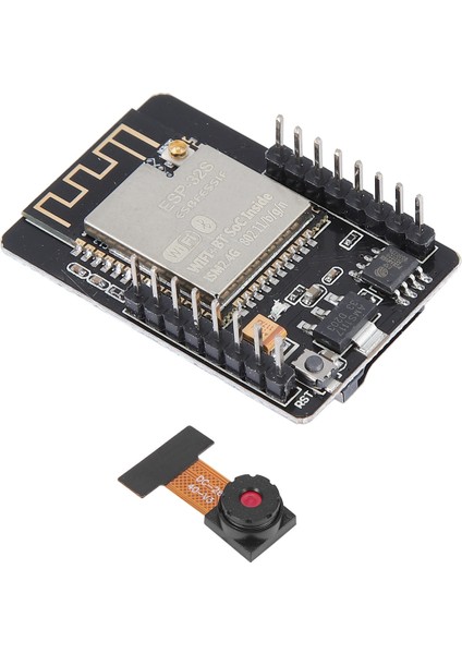 ESP32-CAM Wifi+Bt Kamera Modülü Geliştirme Kartı ESP32, Kamera Modülü ile OV2640 OV7670 (Yurt Dışından)