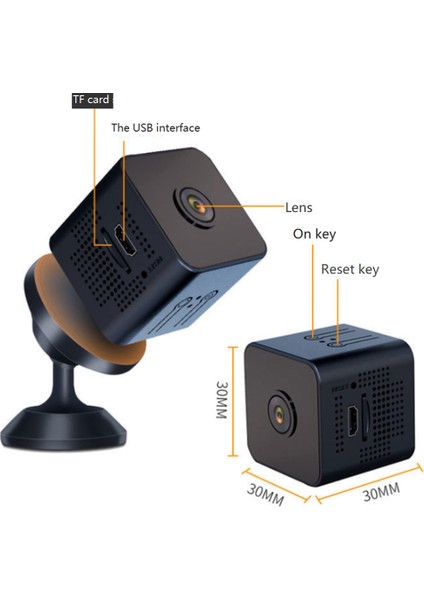 Mini Kamera Kablosuz 1080 P Güvenlik Kamerası Hareket Aktif Algılama Kapalı Açık Kamera Arabalar Için Ev Daire Hediye (Yurt Dışından) fiyatları
