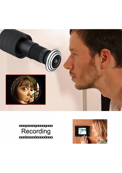 Tuya Wifi Kapı Göz Kamerası Mini Gözetleme Deliği Kapı Wifı Ip Kamera 1.6 mm Geniş Açı Balıkgözü Ses Dahili Hoparlör Ab Tak (Yurt Dışından) fiyatları