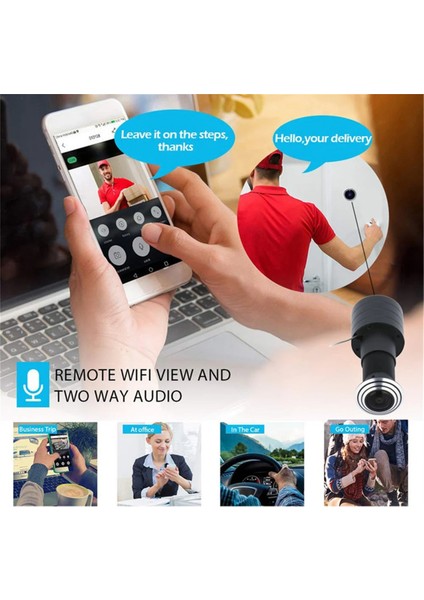 Tuya Wifi Kapı Göz Kamerası Mini Gözetleme Deliği Kapı Wifı Ip Kamera 1.6 mm Geniş Açı Balıkgözü Ses Dahili Hoparlör Ab Tak (Yurt Dışından) fırsatları