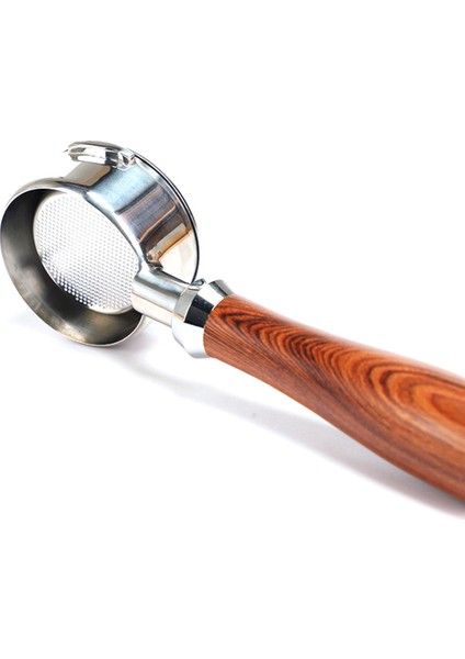 2x Kahve Dipsiz Portafilter Kahve Makinesi Ahşap Saplı Filtre Kahve Aksesuarları -310/-510 K888 (Yurt Dışından)