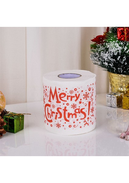 5 Stil Noel Baba Kağıt Rulo Doku Kağıt Havlular Noel Süslemeleri Noel Noel Baba Ofis Odası Tuvalet Kağıdı 15 Rulo (Yurt Dışından)